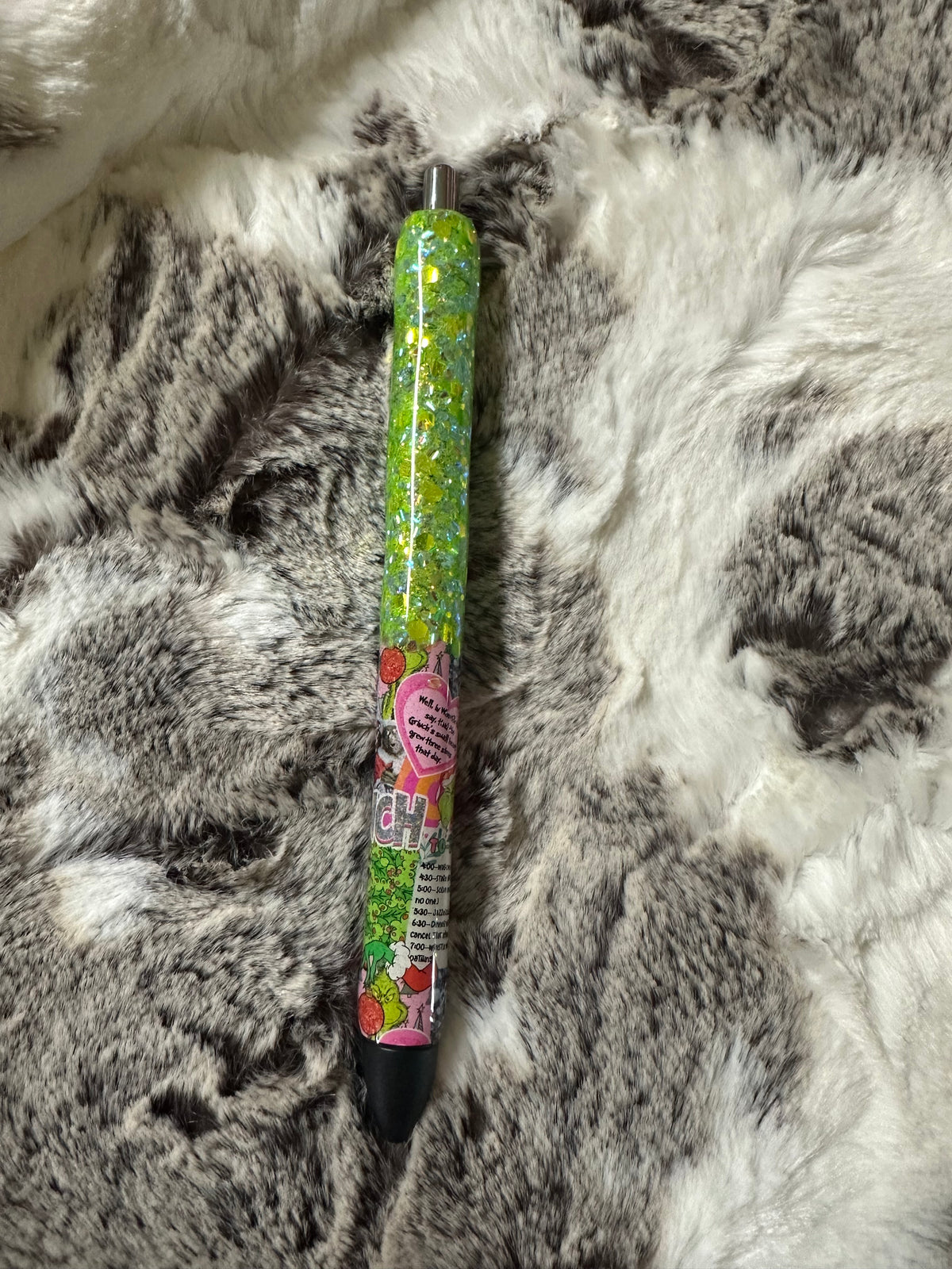 Epoxy Pen-light green, green man