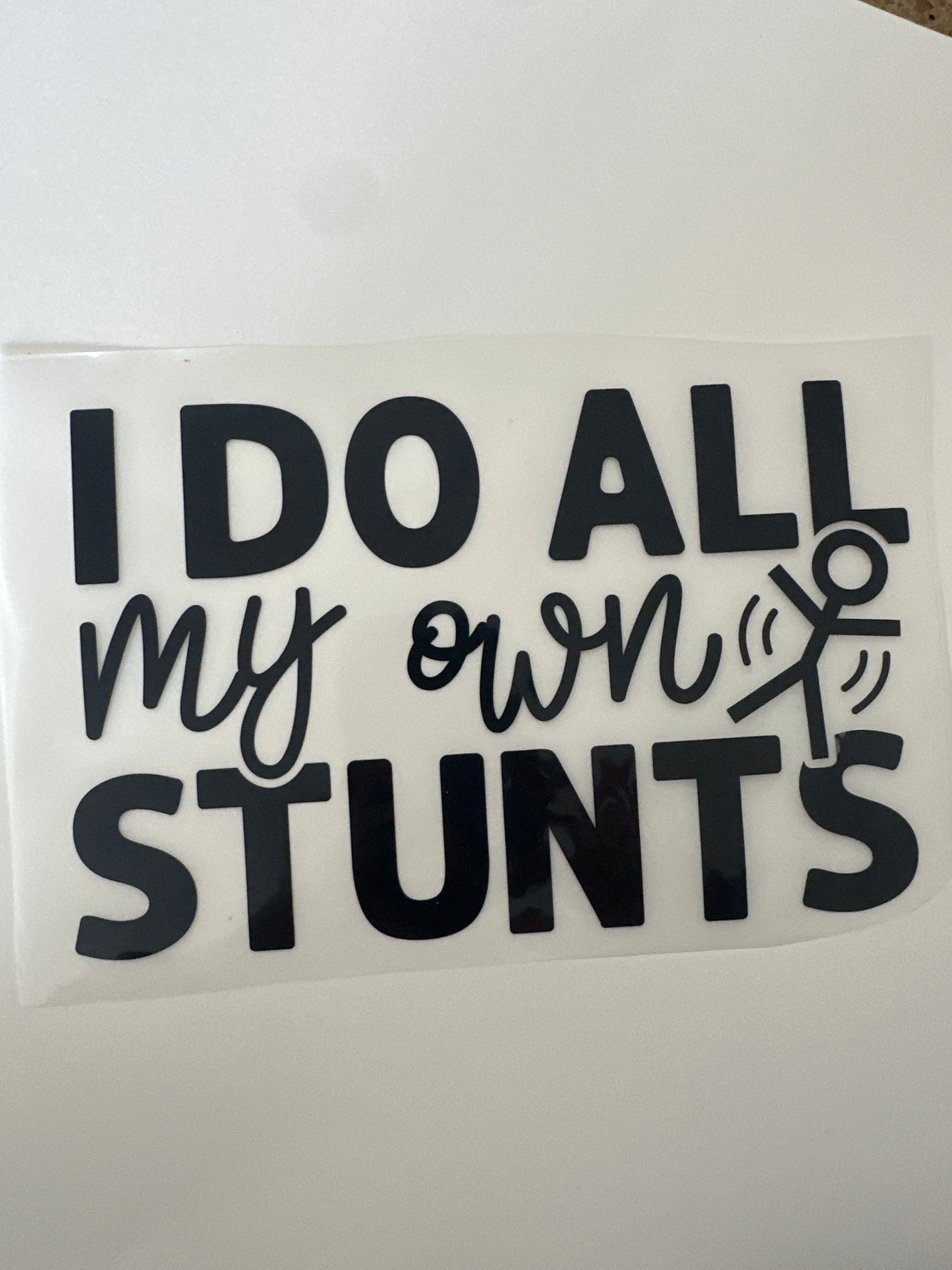 Own Stunts Kids Shirt Transfer
