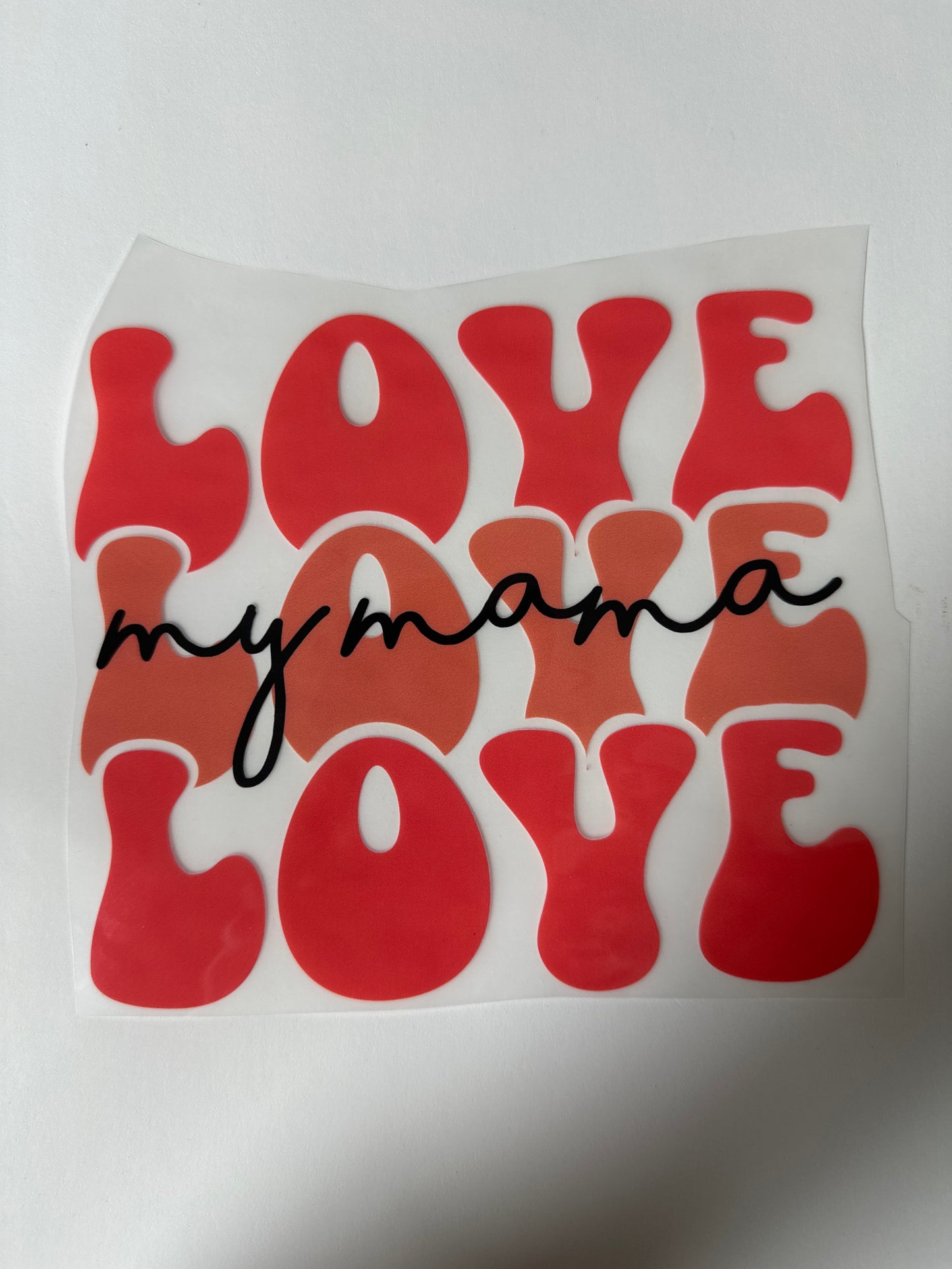 Love Mama Kid’s Shirt Transfer