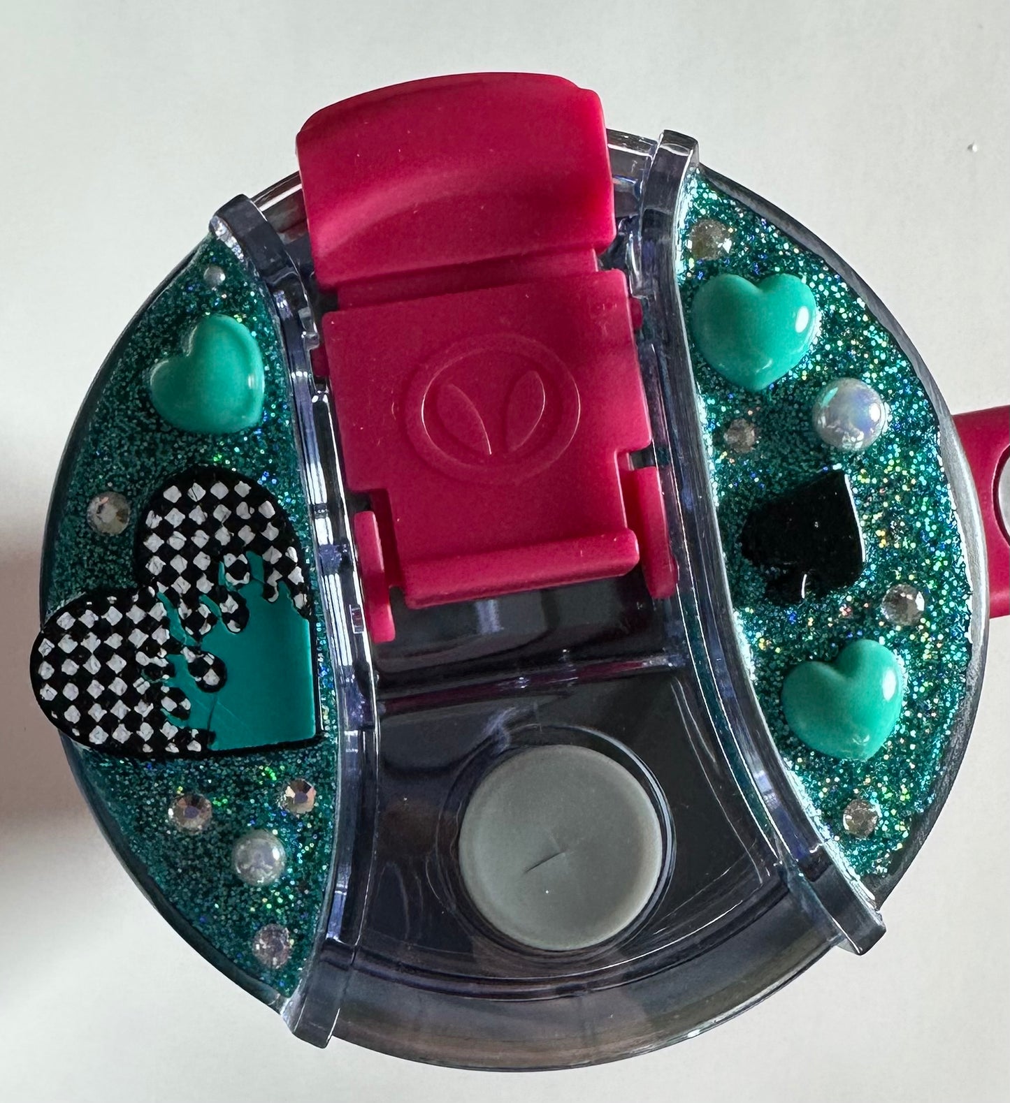 40 ounce Hot Pink Western Tumbler