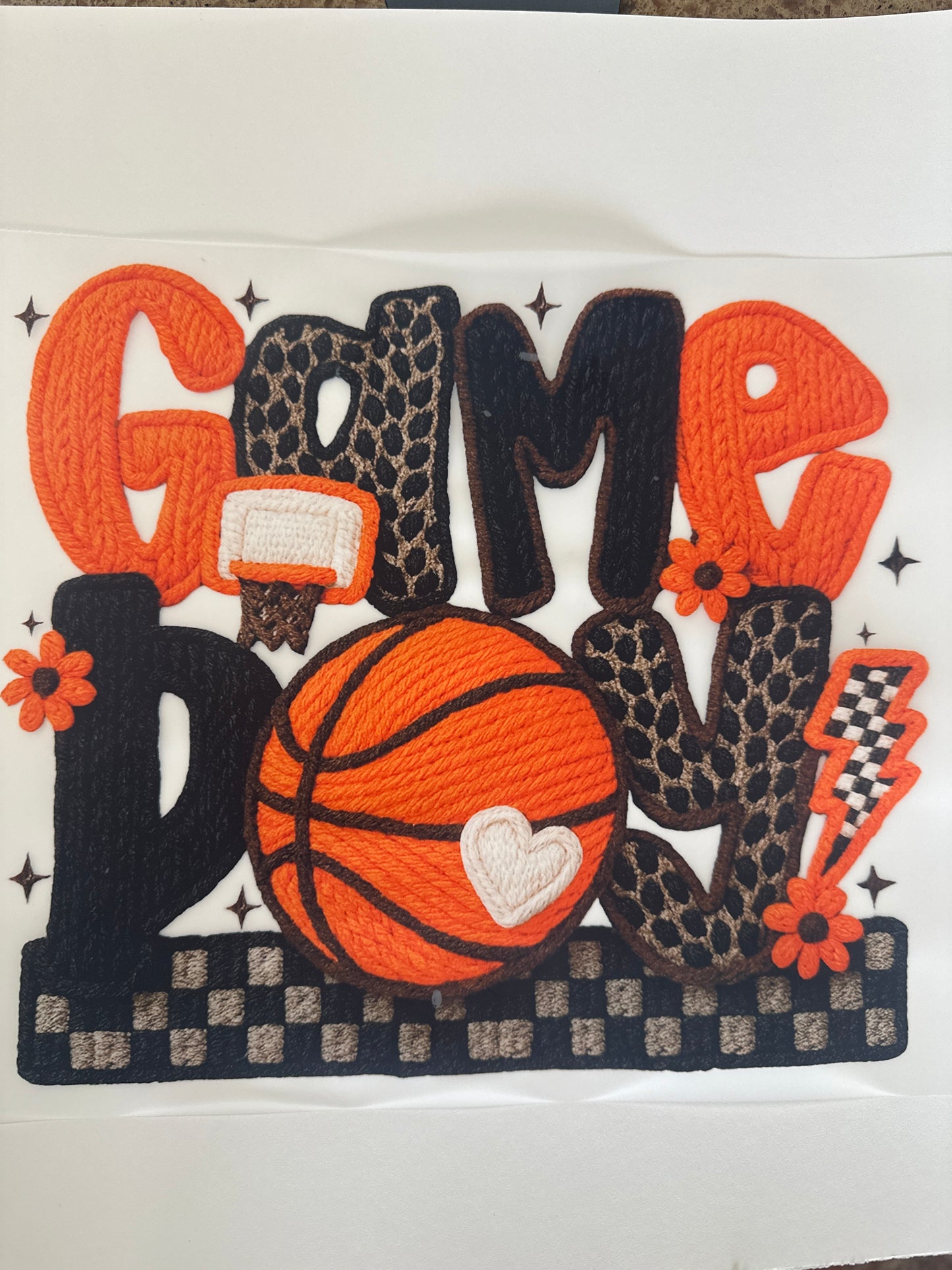 Game Day Shirt Transfer