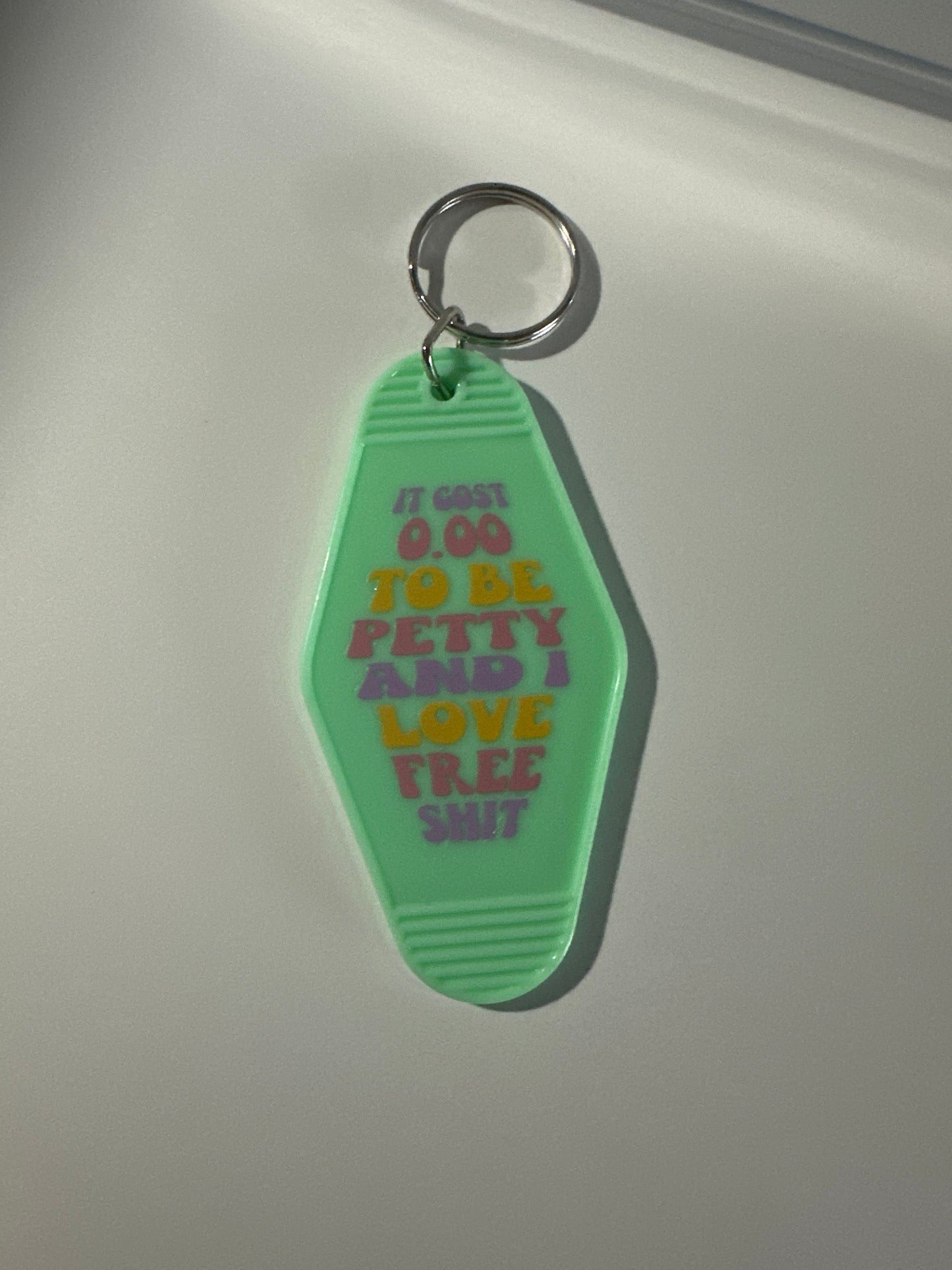 Free Shit Mint Keychain