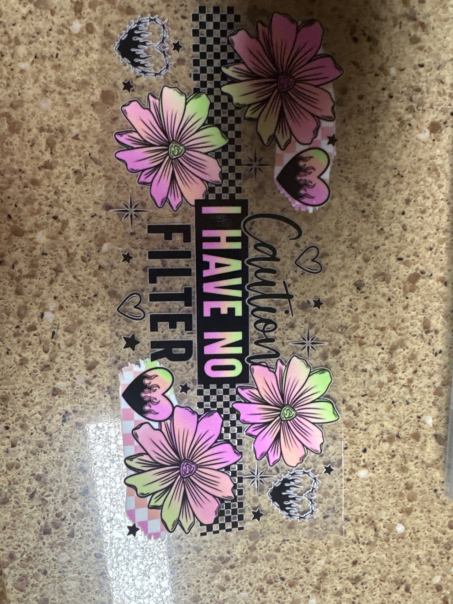 Caution- No Filter