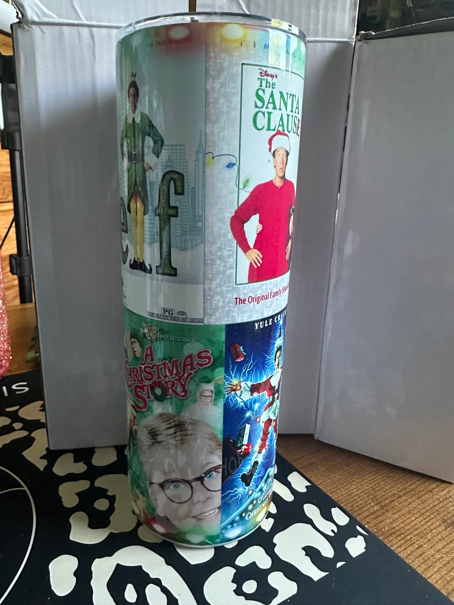 Christmas Movies 20 ounce Stainless Steel Tumbler