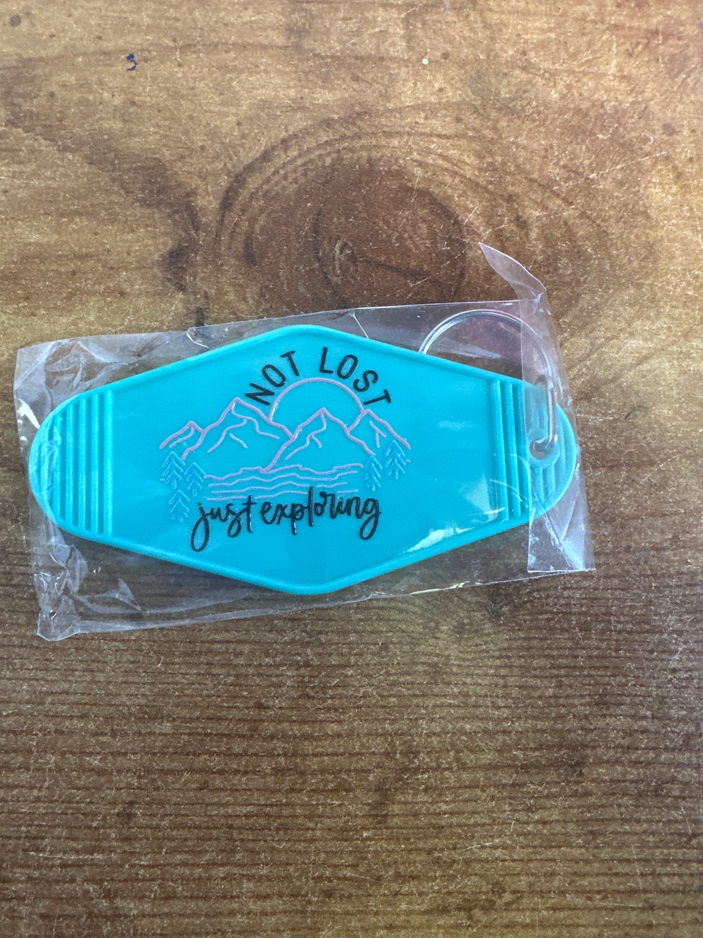 Not Lost Seagram Greenish Keychain