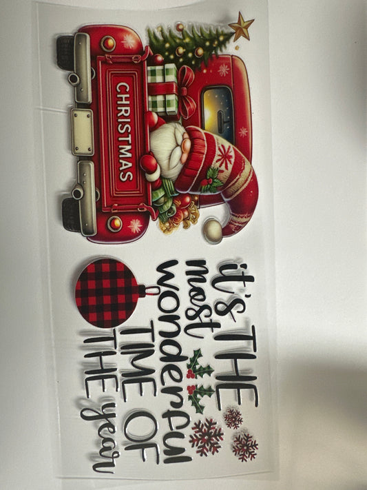 Christmas Gnome Cup Wrap