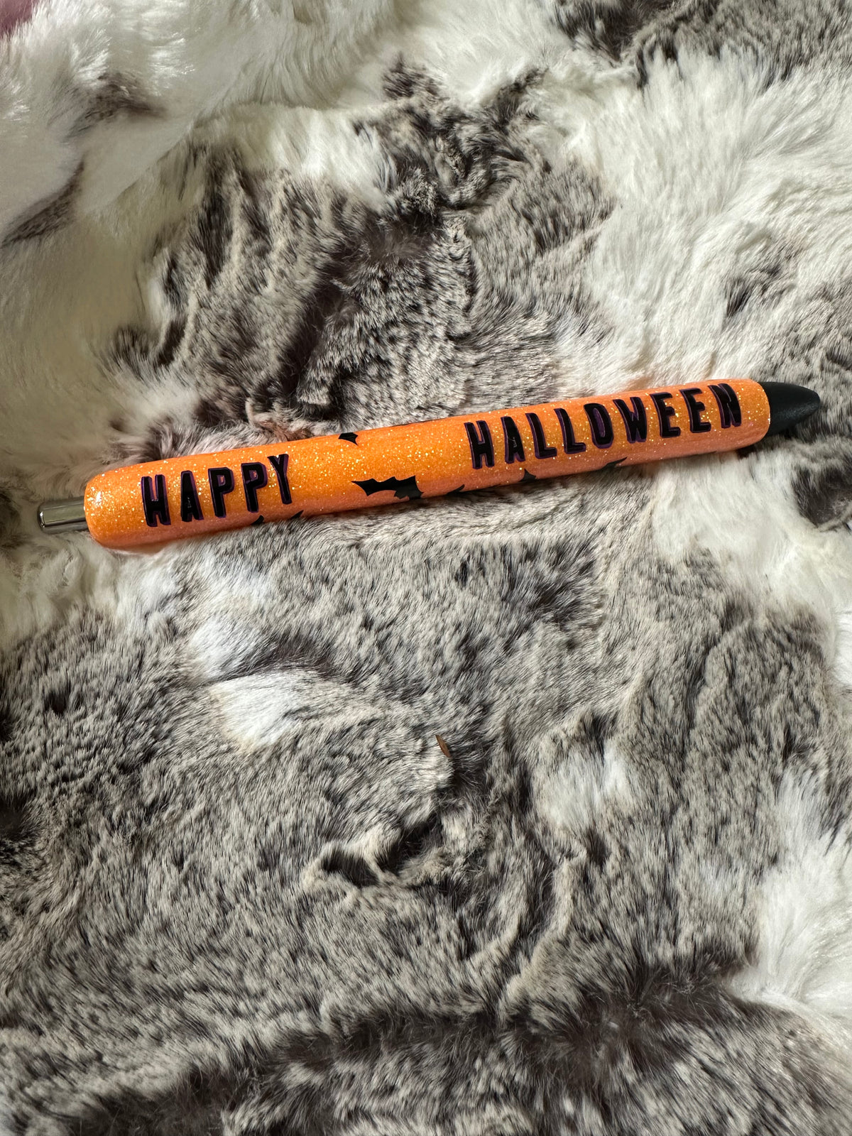 Epoxy Pen-Orange happy Halloween
