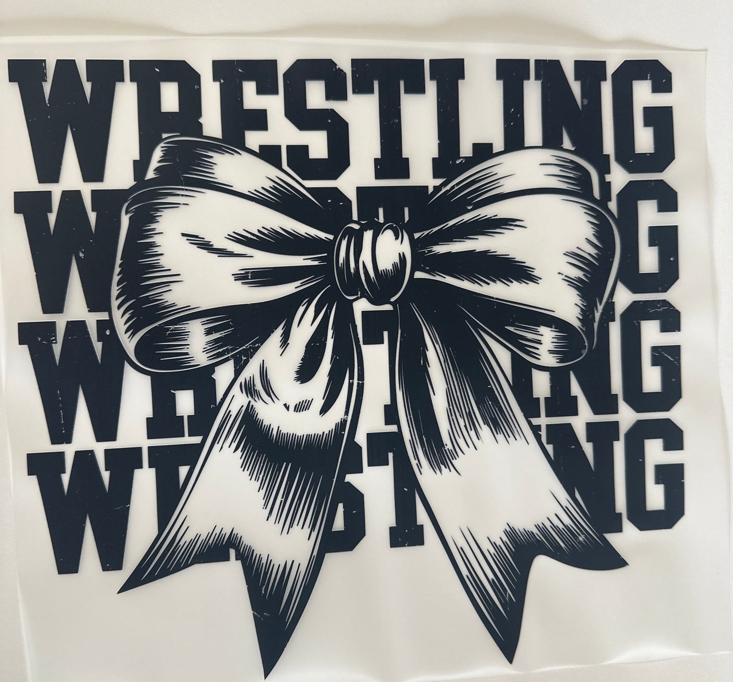 Wrestling Bow Shirt Transfer