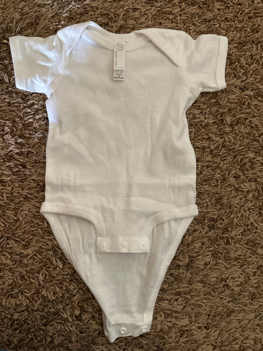Rabbit Skins Onesie white