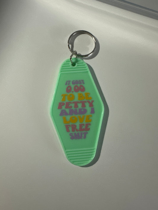 Free Shit Mint Keychain