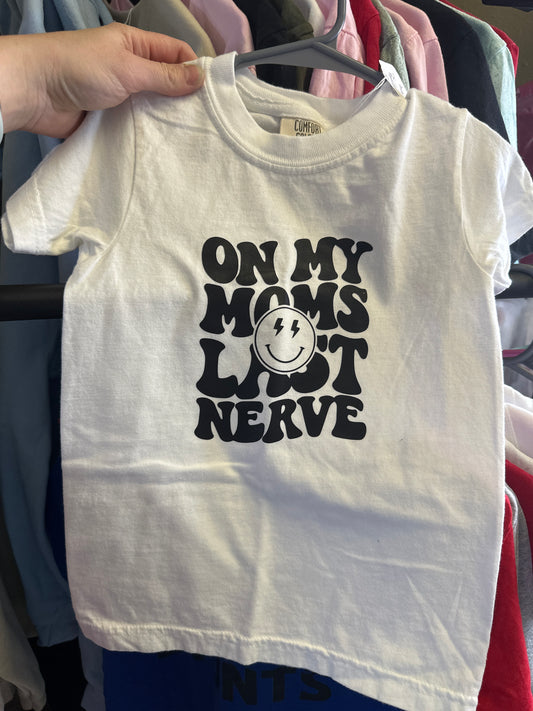 Comfort Colors toddler sized White T Shirt size xxs- last nerve