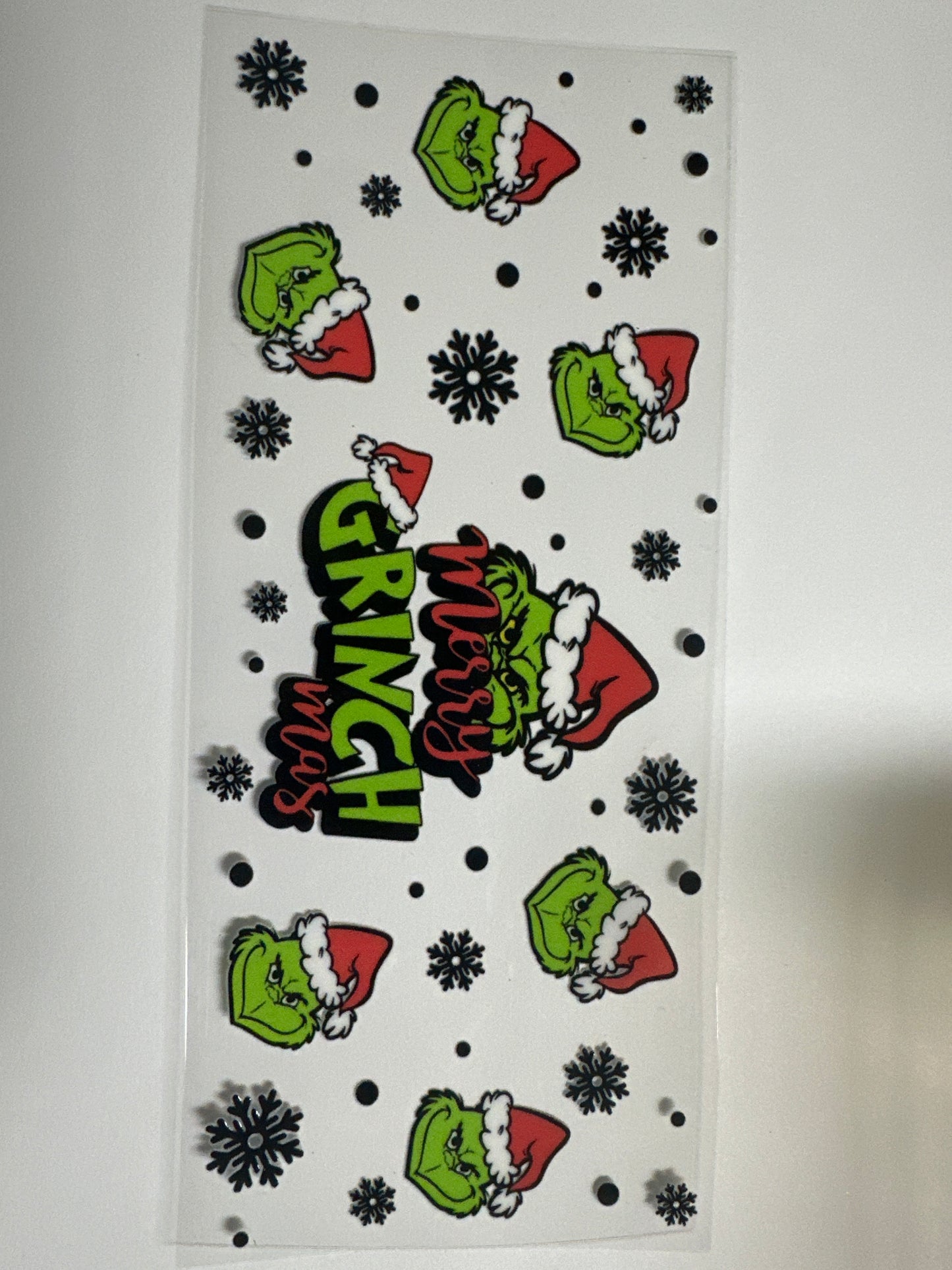 Green Guy Christmas Cup Wrap