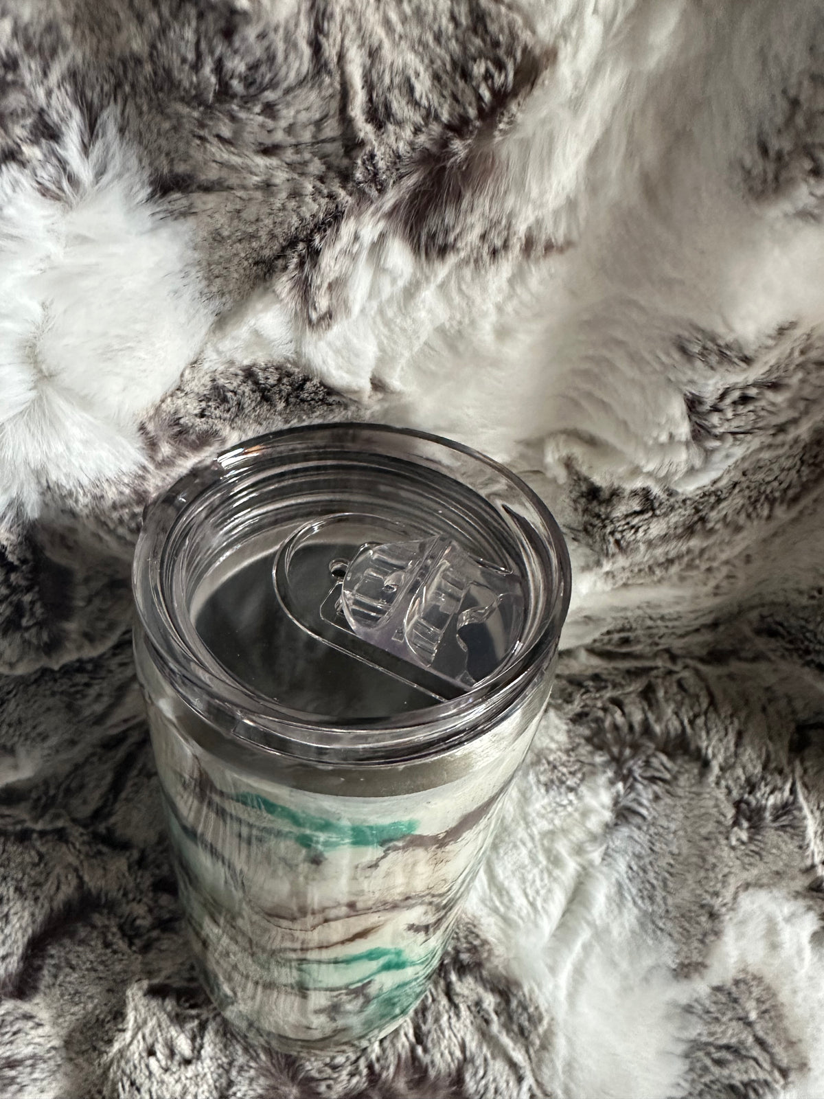12 ounce skinny footprints tumbler