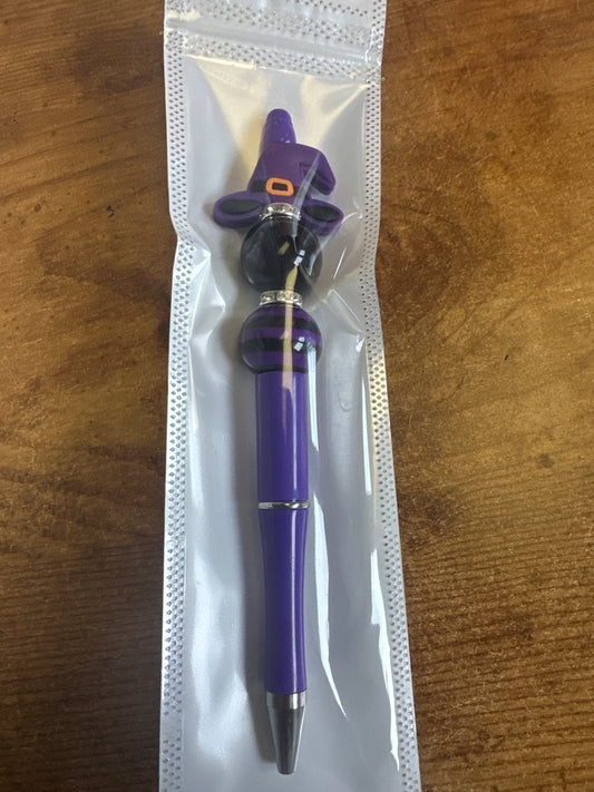 Purple Witch Hat Pen