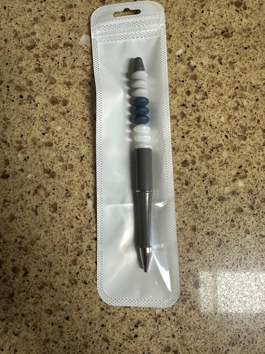White/Grey/Navy Pen