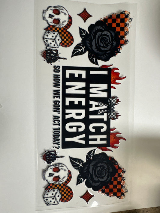 Match Energy Cup Wrap