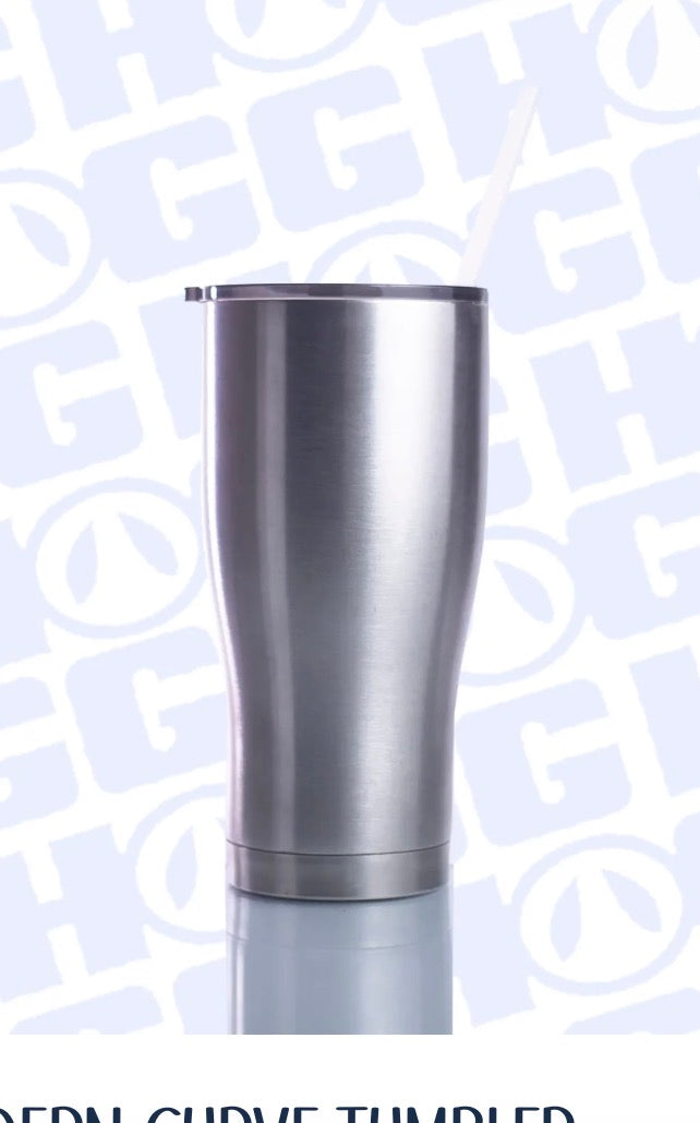 30 ounce modern curve tumbler
