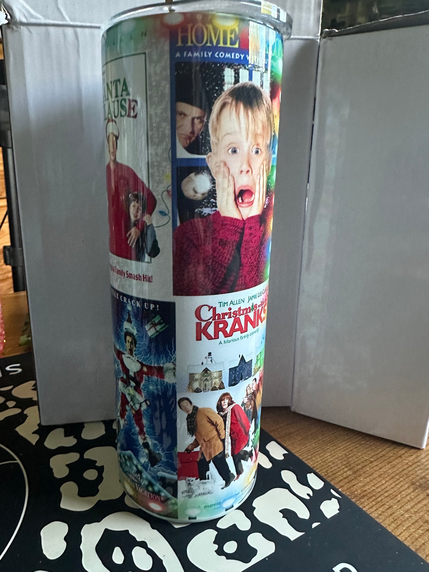 Christmas Movies 20 ounce Stainless Steel Tumbler