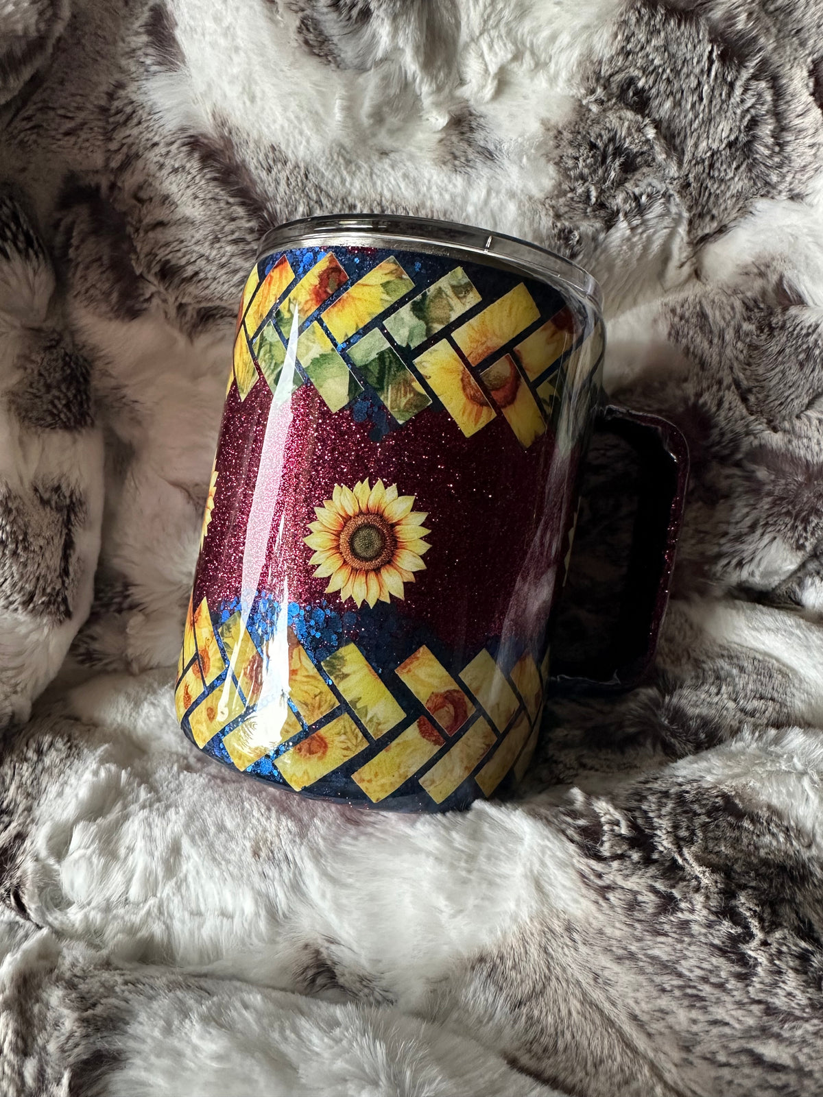 Camper Mug- Sunflower