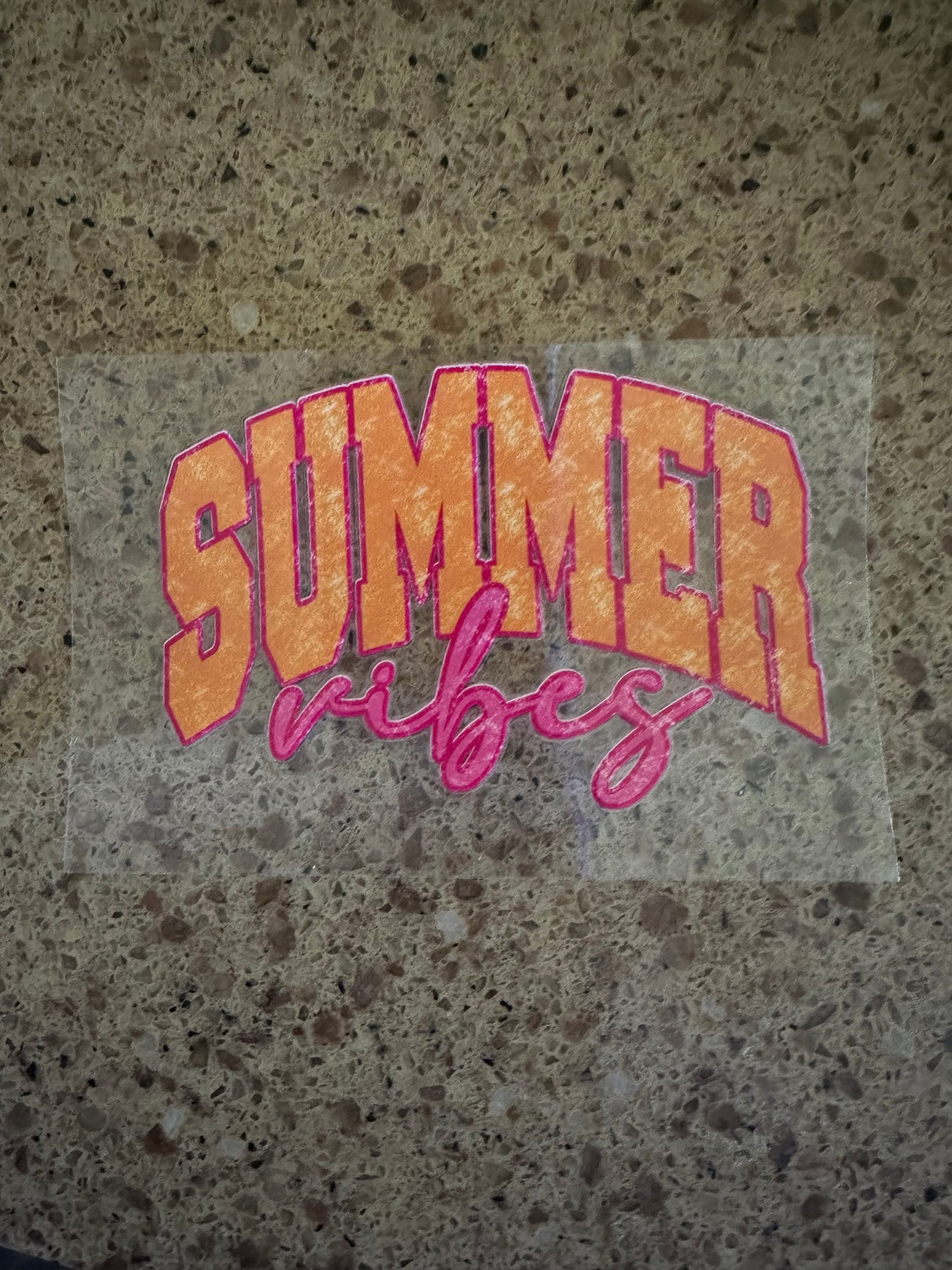 Summer Vibes Decal