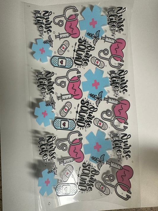Nurse Life Cup Wrap