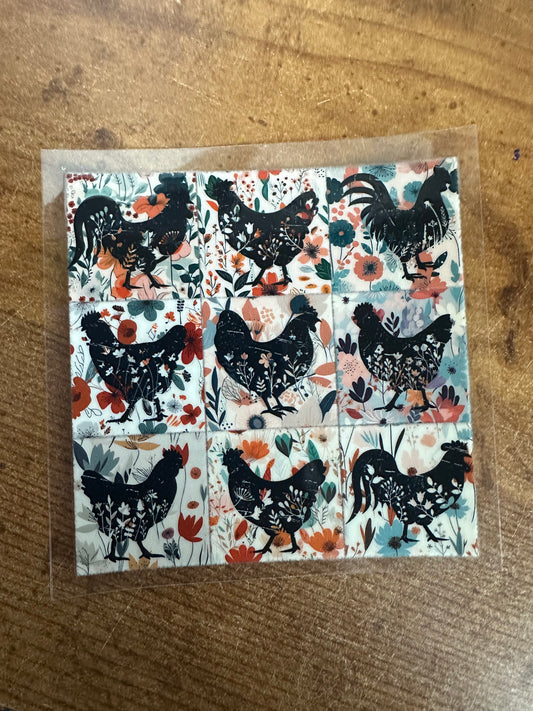 Chickens Decal