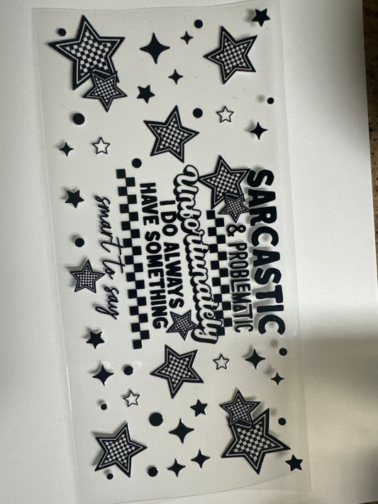 Sarcastic Cup Wrap