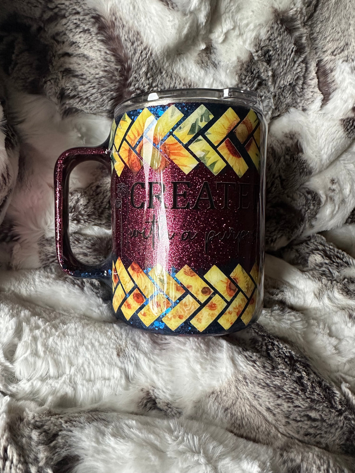 Camper Mug- Sunflower