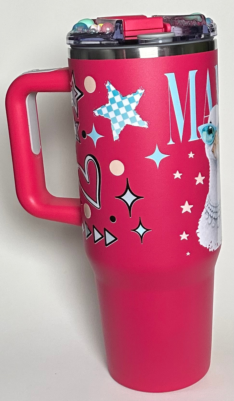 30 ounce Hot Pink Mama Goose Tumbler