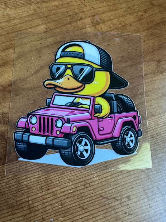 Jeep Duck Decal