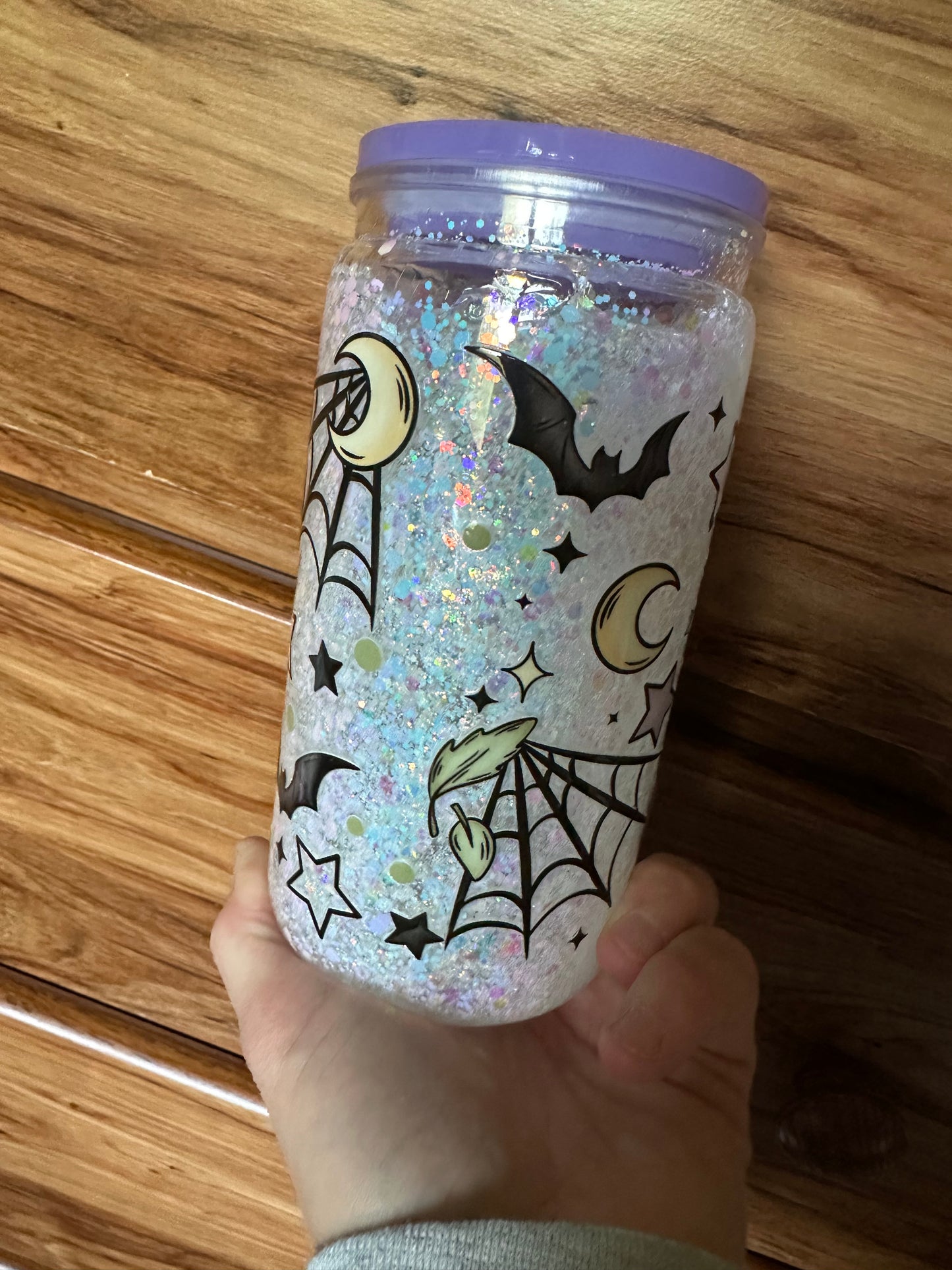 Spooky Season 16 ounce Suspended Tumbler