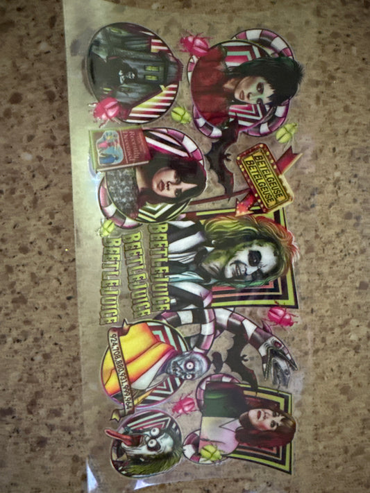 Beetlejuice cup wrap