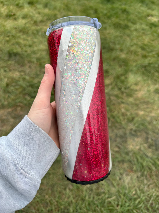 20 ounce Straight Skinny Strawbler Epoxy Tumbler