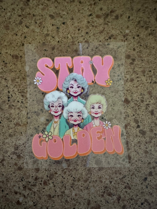 Stay Golden Decal