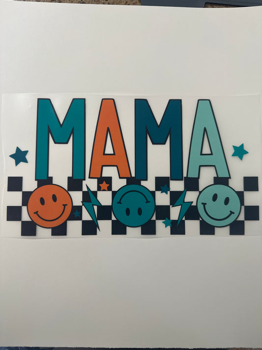Checkered Mama Shirt Transfer