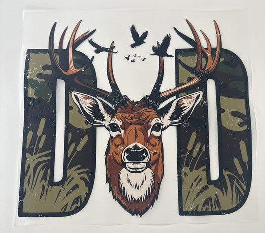 Hunting Dad Shirt Transfer
