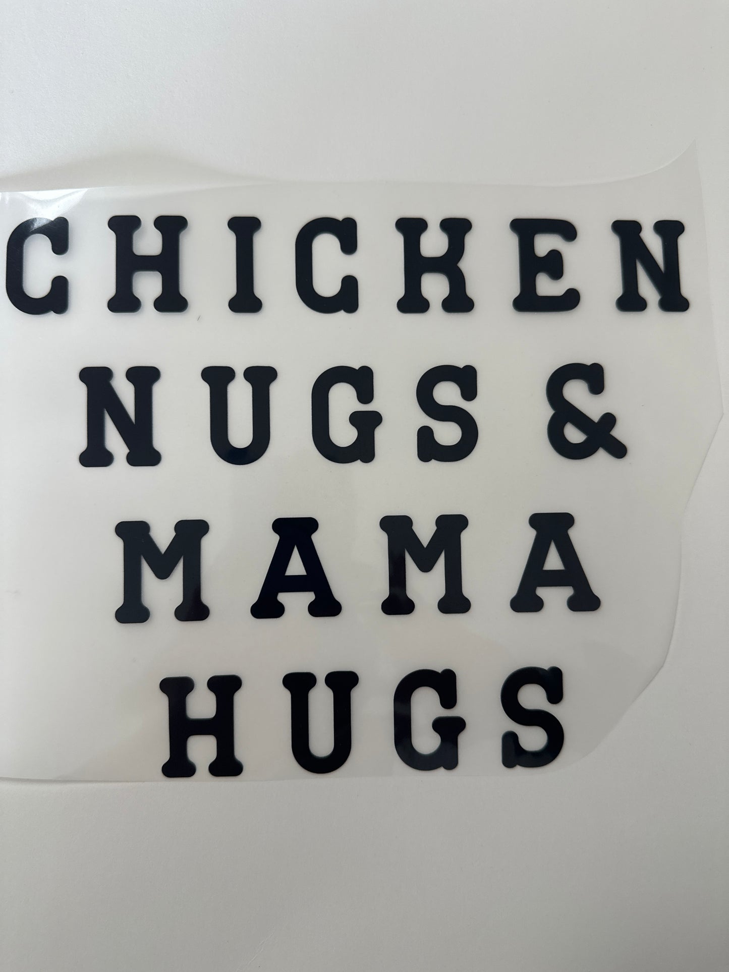 Chicken Nugs Kid Shirt Transfer