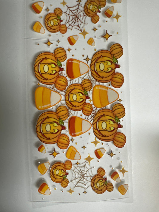 Candy Corn Mouse Cup Wrap
