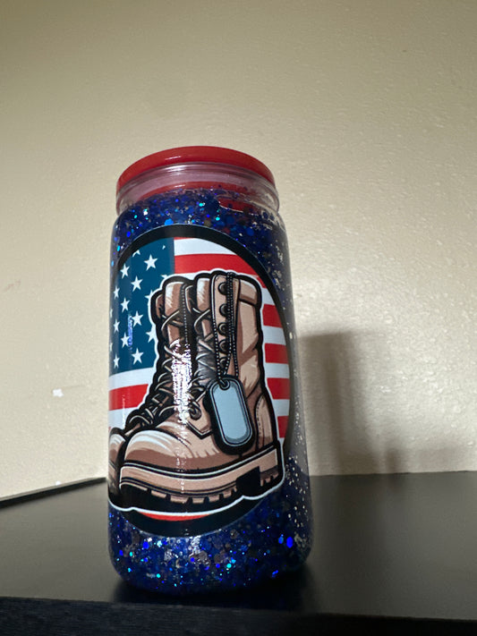 American Boots 16 ounce suspended tumbler