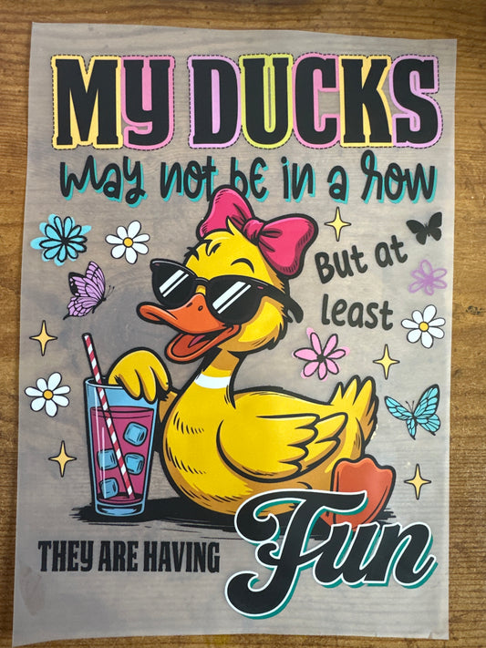 My Ducks Transfer