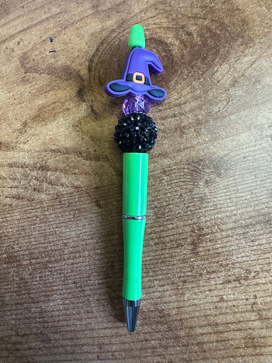 Witch Hat Beaded Pen