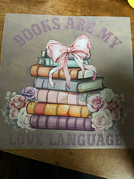 Books Are My Love Language Transfer